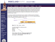 Tablet Screenshot of portlandassessors.com